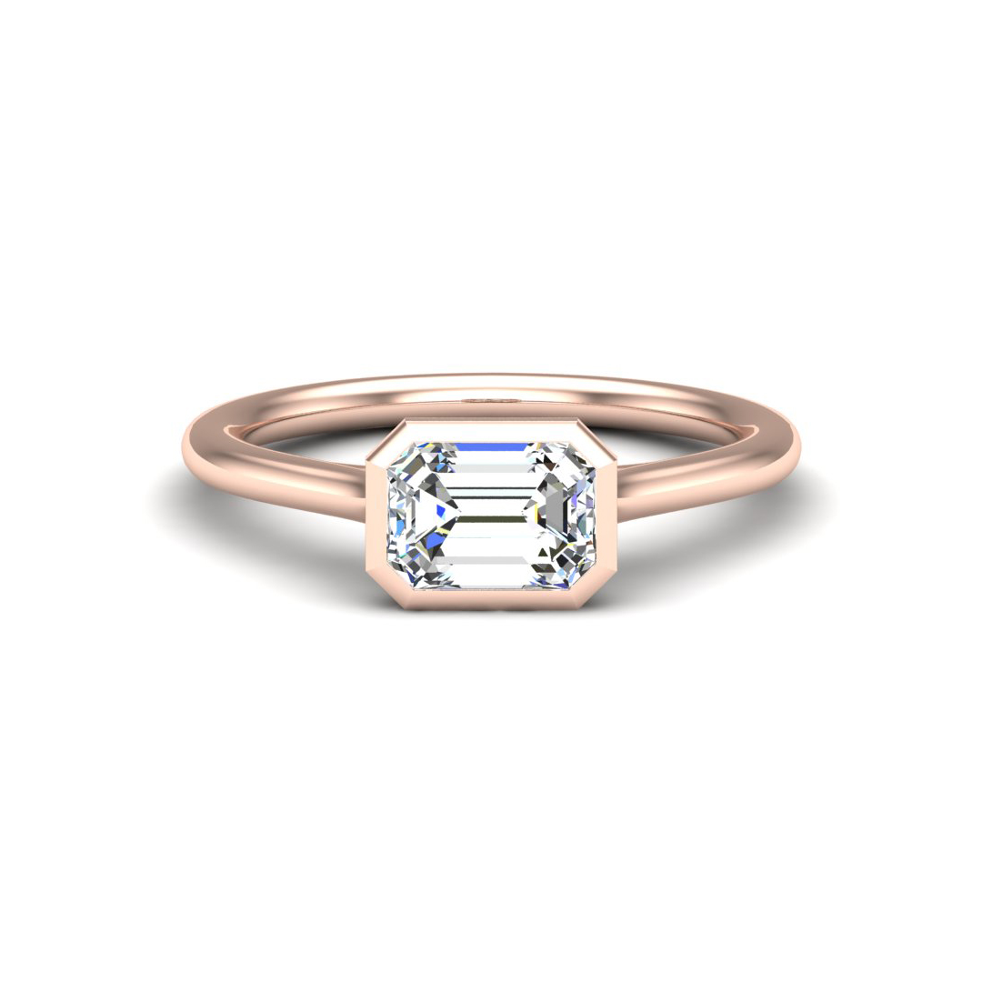 Harper Bezel Cathedral Solitaire